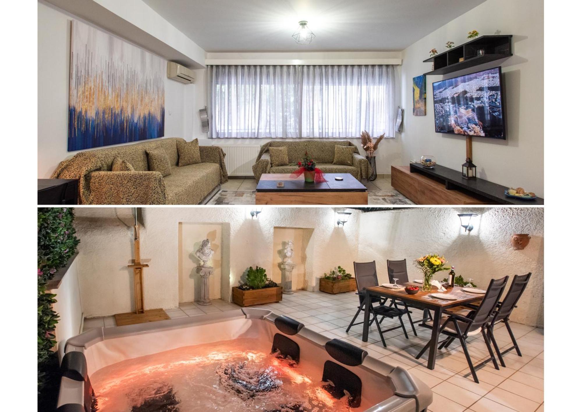 Kg Acropolis Escape Spa Apartment Atina Dış mekan fotoğraf