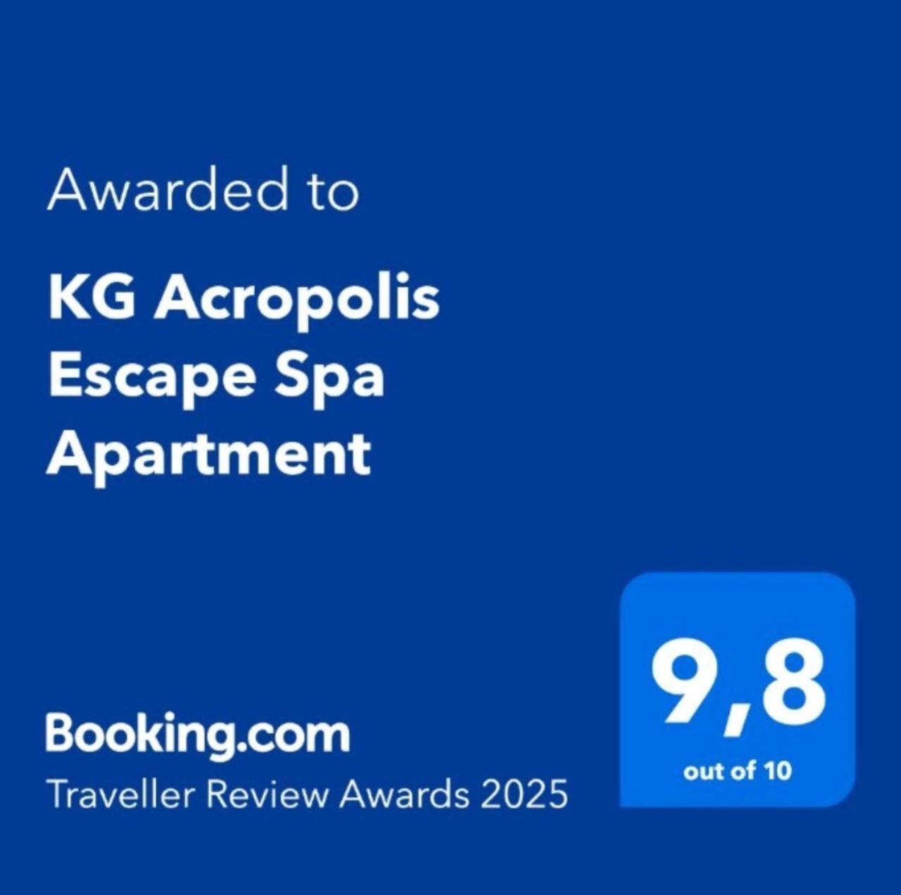 Kg Acropolis Escape Spa Apartment Atina Dış mekan fotoğraf
